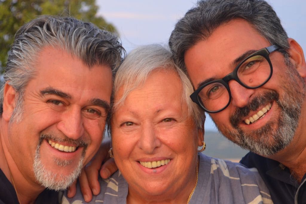 Me, my mother, my brother