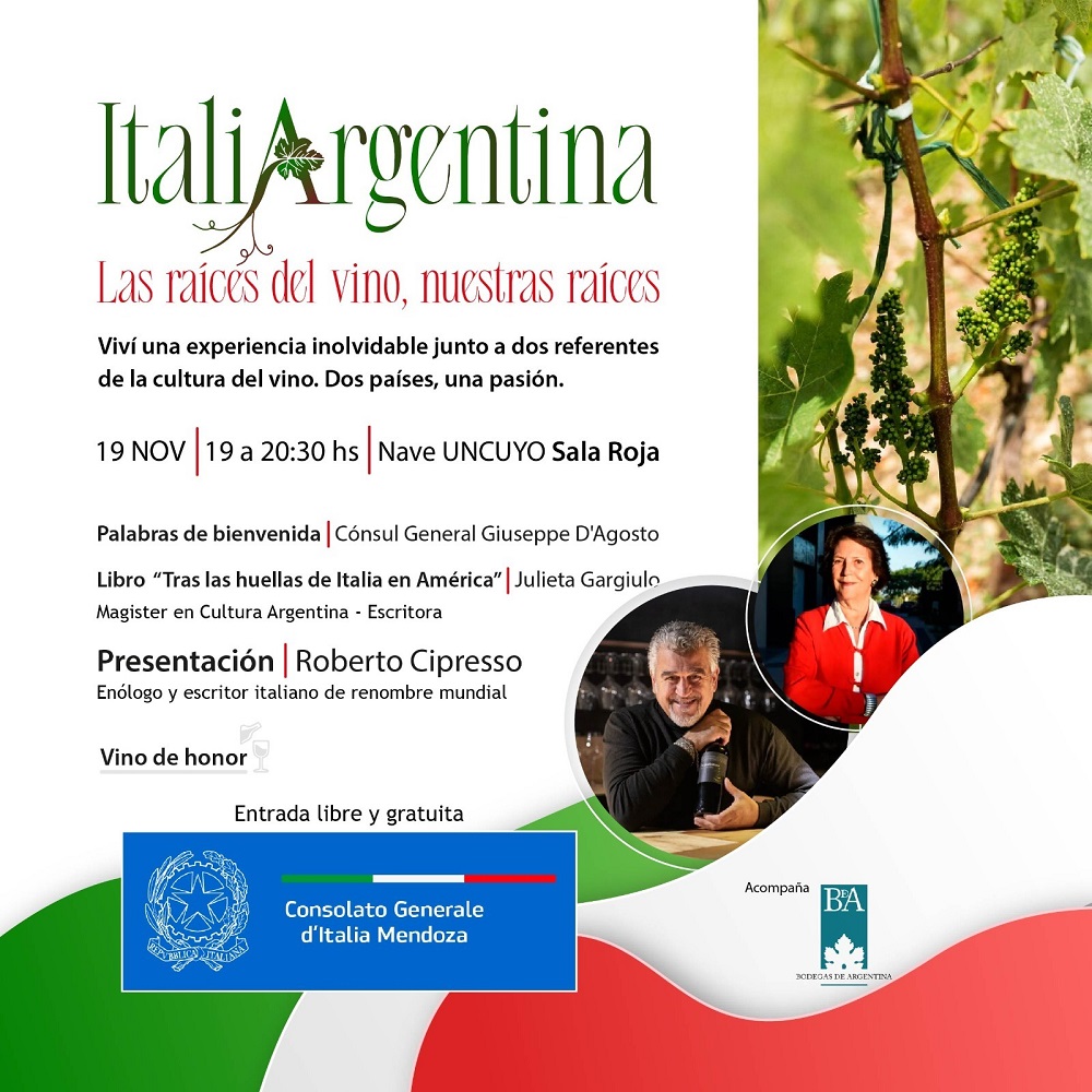 El prestigioso enólogo italiano disertará en la UNCUYO